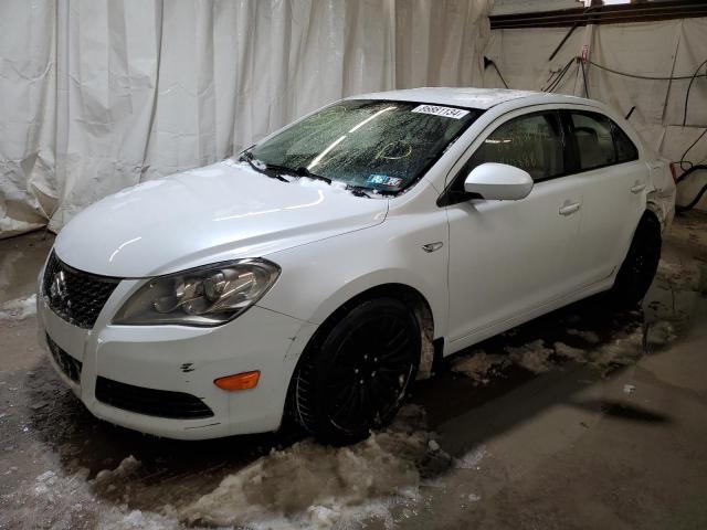 SUZUKI KIZASHI SE 2011 white  gas JS2RF9A3XB6111194 photo #1