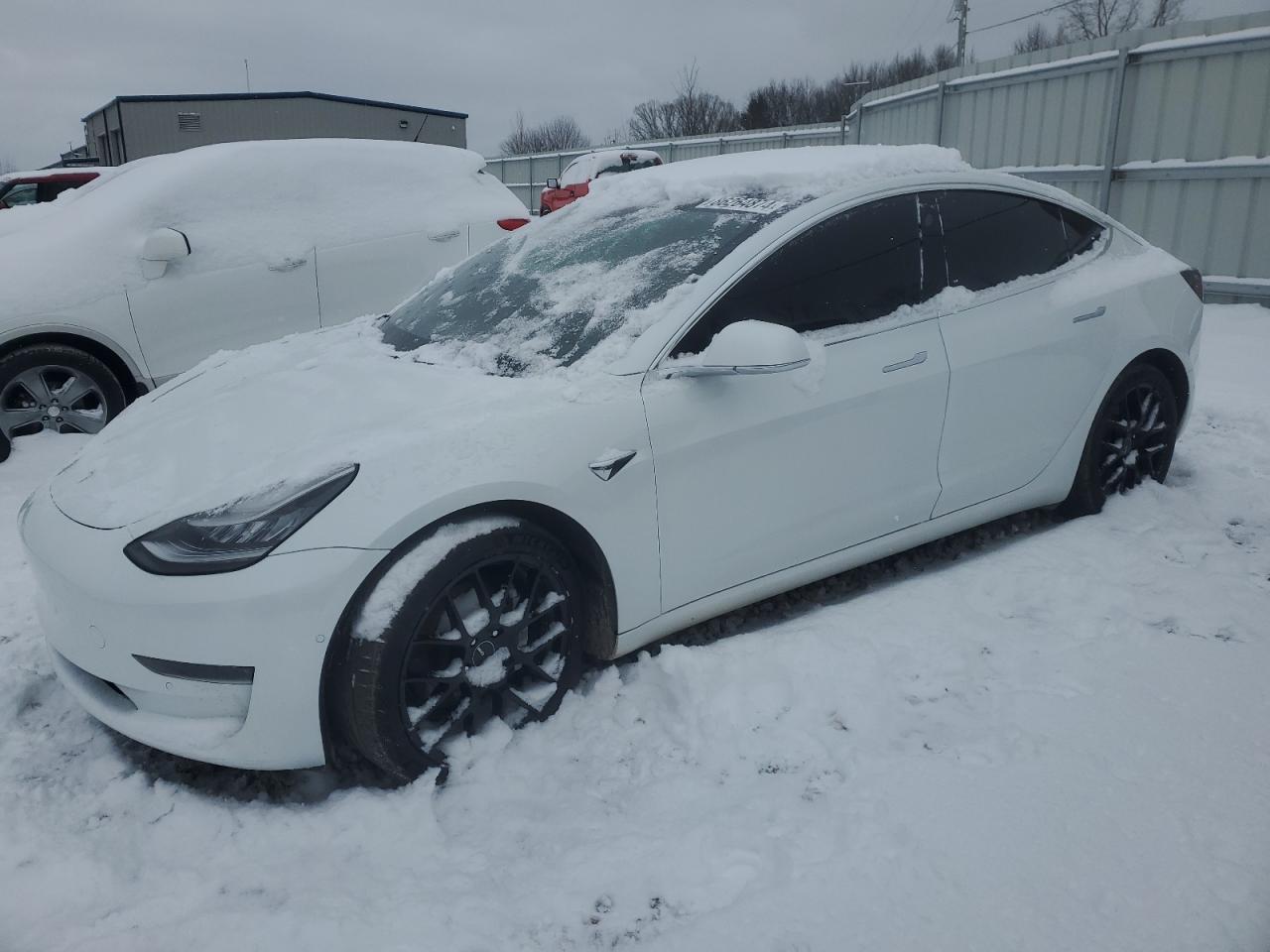 Lot #3048428093 2020 TESLA MODEL 3