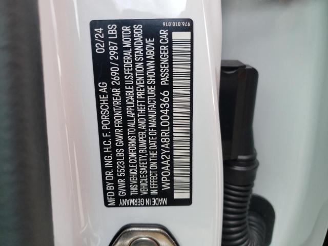 2024 PORSCHE PANAMERA B WP0AA2YA8RL004366