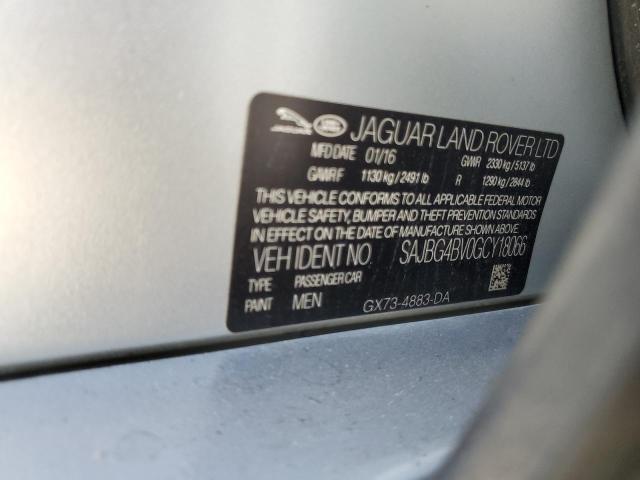 2016 JAGUAR XF S SAJBG4BV0GCY18066