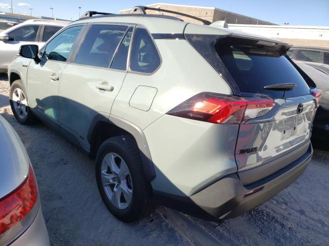 TOYOTA RAV4 XLE 2021 gray  hybrid engine 2T3RWRFV0MW115874 photo #3