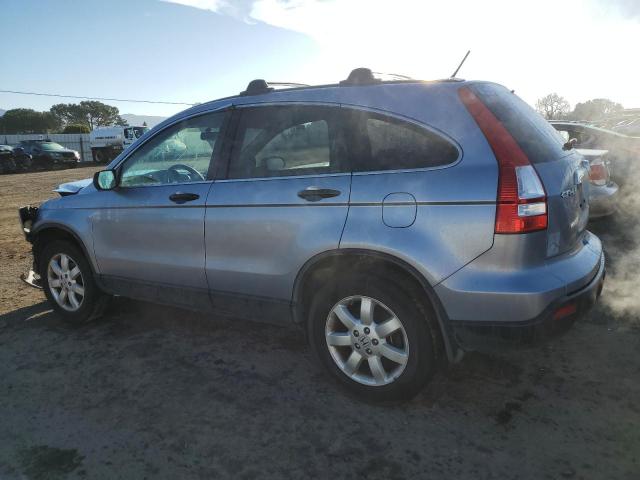 HONDA CR-V EX 2009 blue  gas JHLRE48569C008778 photo #3