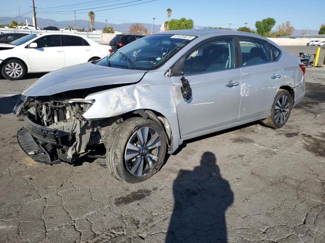 NISSAN SENTRA S 2019 gray  gas 3N1AB7AP5KY394402 photo #1