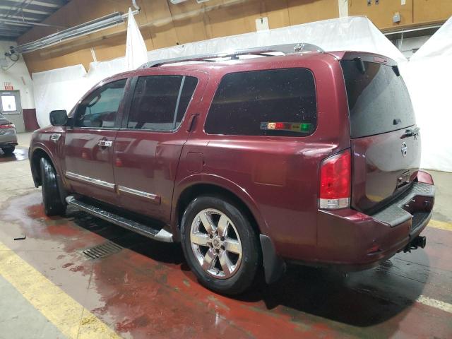 NISSAN ARMADA SV 2011 red 4dr spor gas 5N1AA0NC0BN614715 photo #3