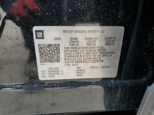 2020 CADILLAC XT4 SPORT 1GYFZER47LF110574