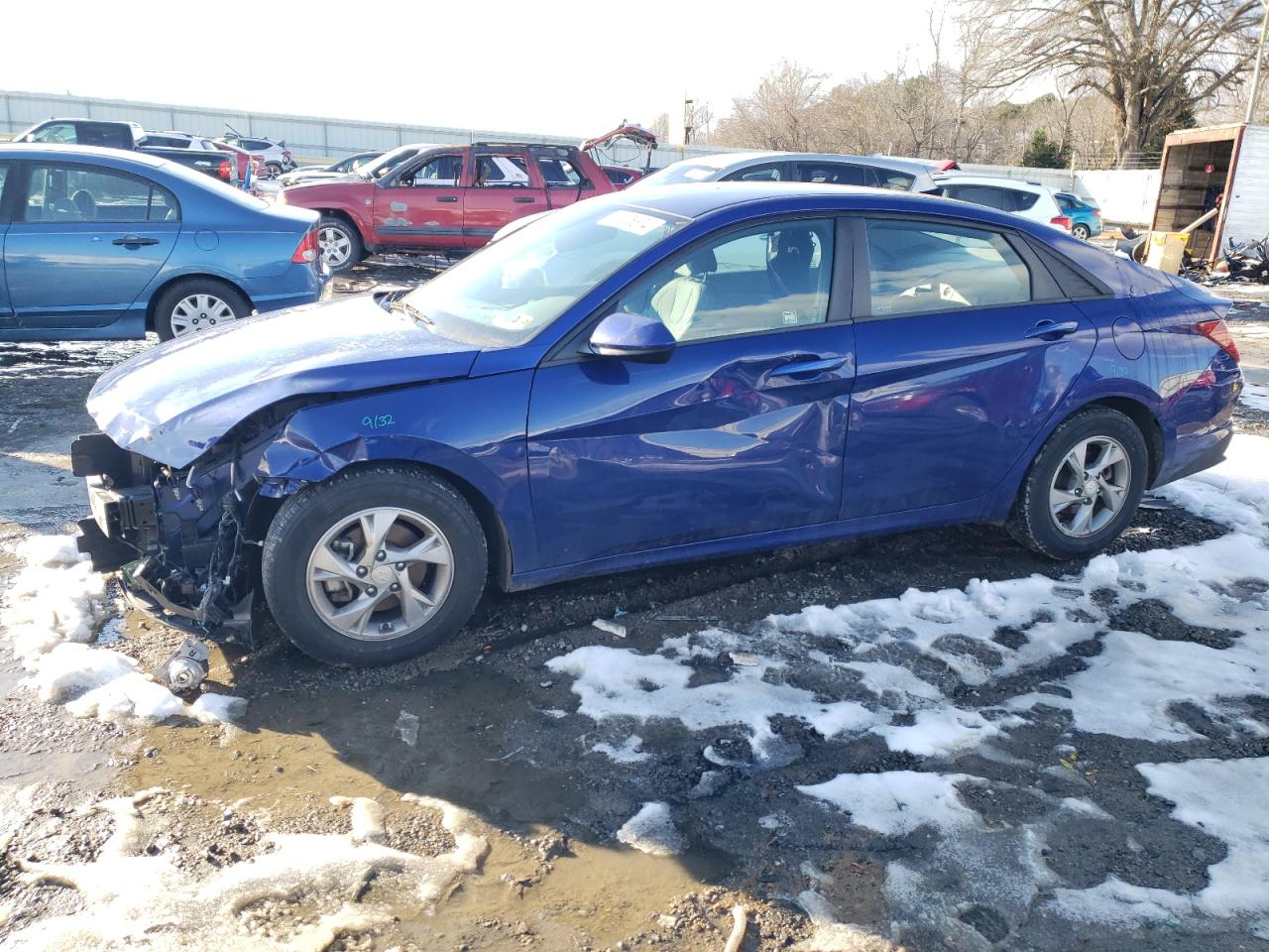 5NPLL4AG8MH046885 HYUNDAI ELANTRA SE 2021