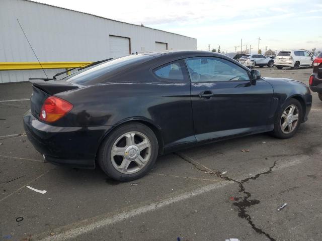 HYUNDAI TIBURON 2004 black  gas KMHHM65D94U149104 photo #4