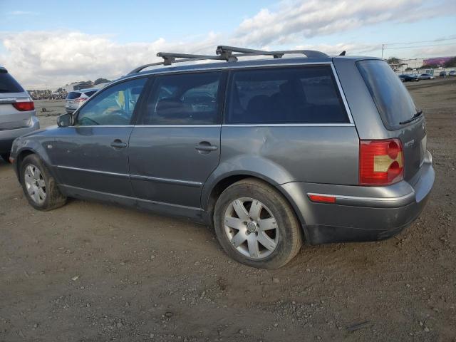 VOLKSWAGEN PASSAT GLS 2002 gray station gas WVWVD63B22E165614 photo #3