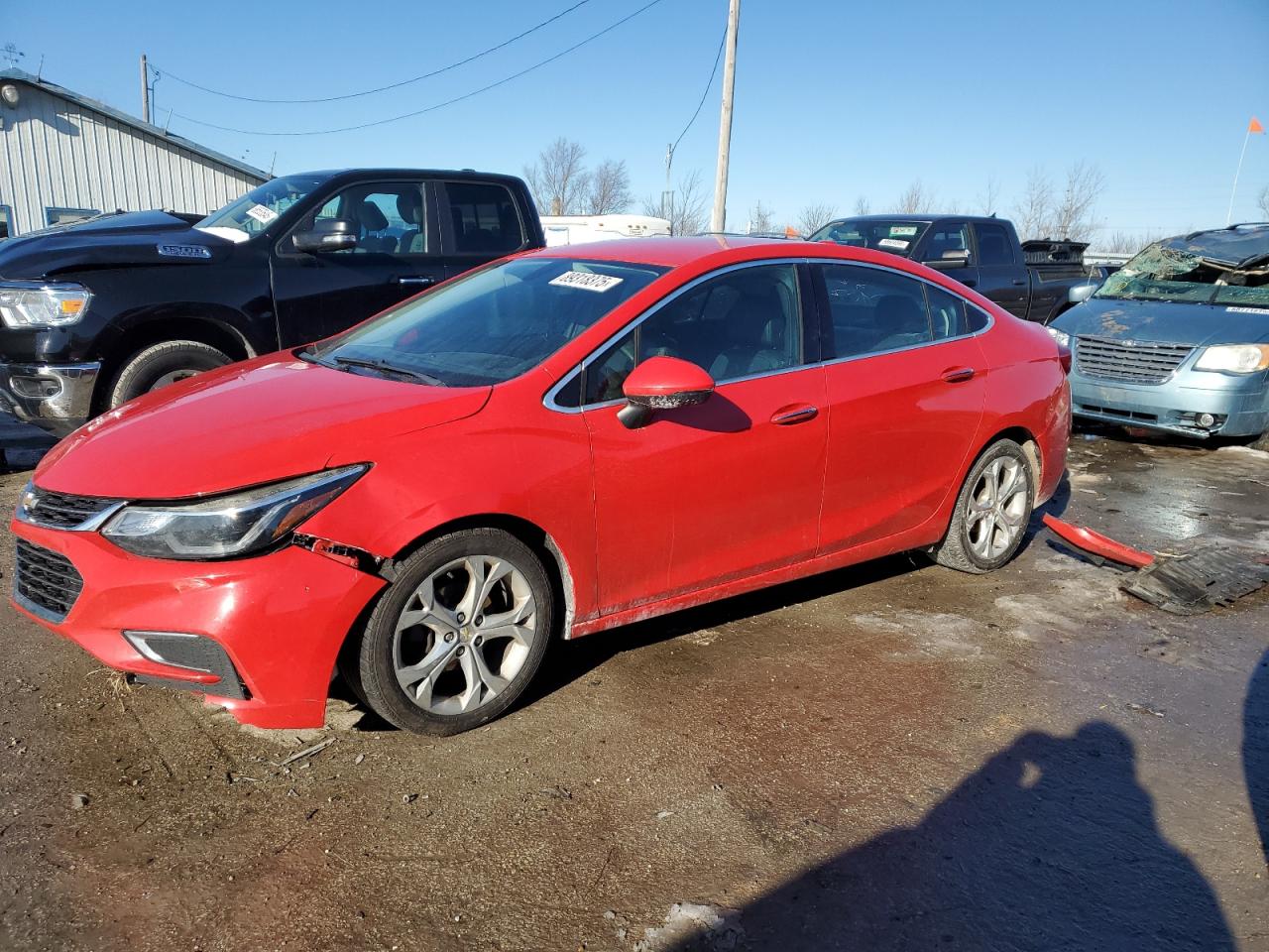 1G1BF5SM5H7180317 CHEVROLET CRUZE PREM 2017
