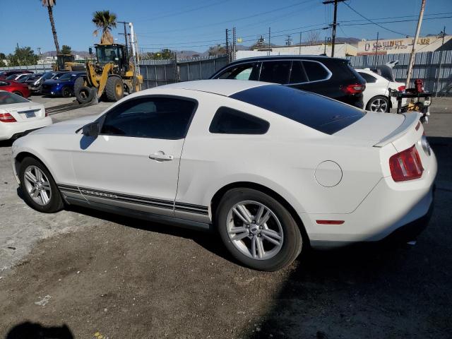 FORD MUSTANG 2012 white  gas 1ZVBP8AM7C5267970 photo #3