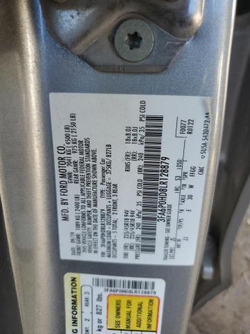 2020 FORD FUSION SE - 3FA6P0HD8LR128879