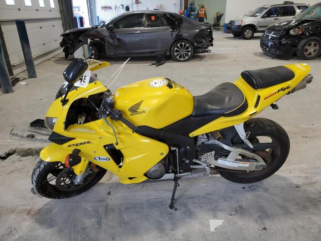 HONDA CBR600 RR 2003 yellow racer gas JH2PC37043M008233 photo #4