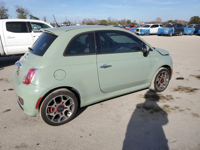 FIAT 500 SPORT 2015 green hatchbac gas 3C3CFFBR9FT667725 photo #4