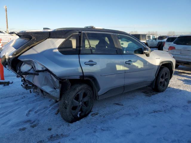TOYOTA RAV4 XLE 2021 silver  hybrid engine 2T3RWRFV7MW123857 photo #4