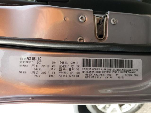 2018 JEEP CHEROKEE L - 1C4PJMLX7JD546168