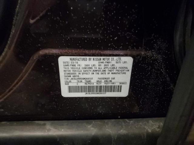 2016 INFINITI QX50 - JN1BJ0RR0GM269337