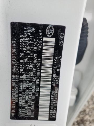 2017 TOYOTA CAMRY LE - 4T1BF1FK5HU430614