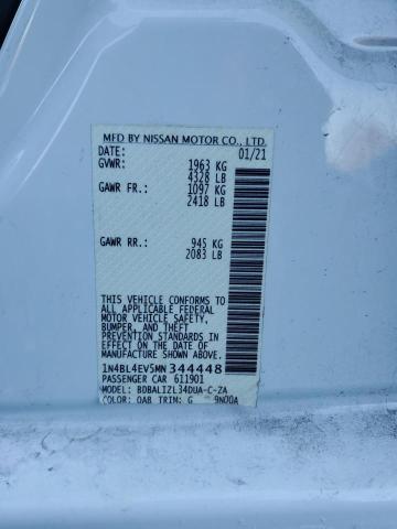 2021 NISSAN ALTIMA SL - 1N4BL4EV5MN344448