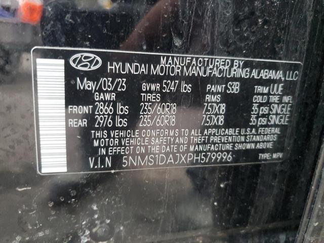2023 HYUNDAI SANTA FE S 5NMS1DAJXPH579996
