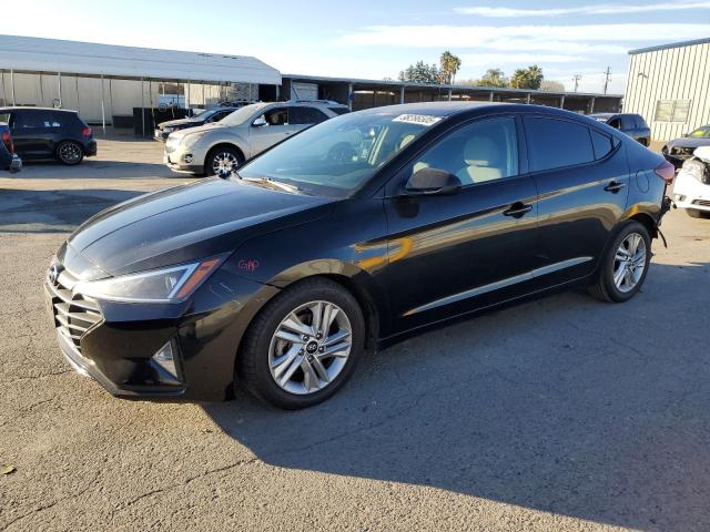 HYUNDAI ELANTRA SE 2020 black  gas 5NPD84LF7LH626363 photo #1