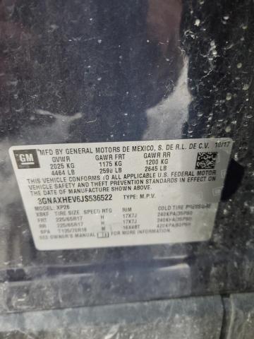 2018 CHEVROLET EQUINOX LS 3GNAXHEV6JS536522