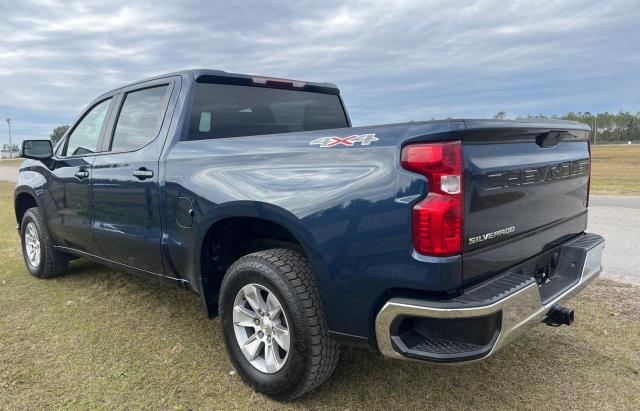 CHEVROLET SILVERADO 2021 blue  gas 1GCUYDED4MZ355106 photo #4