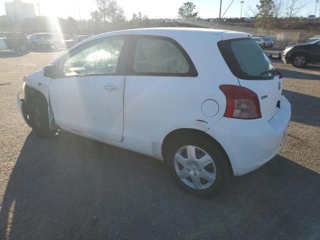 TOYOTA YARIS 2008 white  gas JTDJT923285192057 photo #3