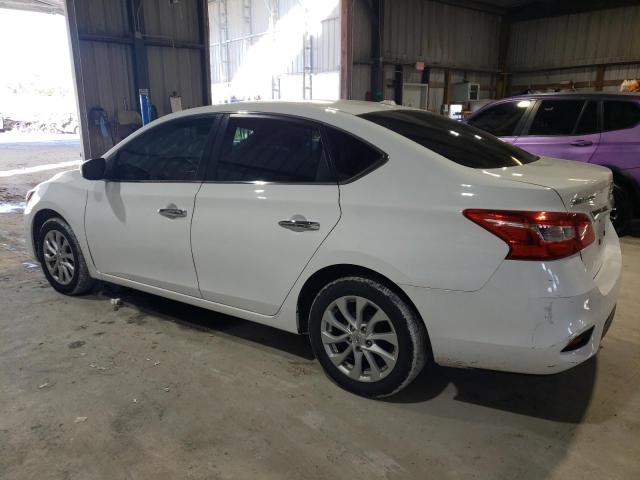 NISSAN SENTRA S 2018 white  gas 3N1AB7AP7JL646968 photo #3