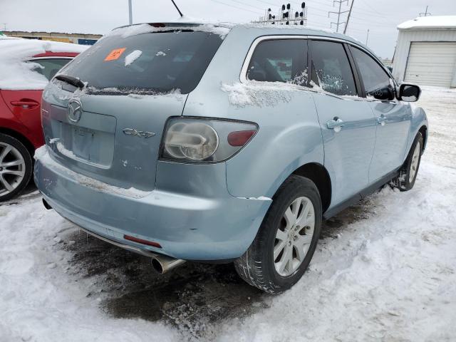 MAZDA CX-7 2009 blue 4dr spor gas JM3ER293490229855 photo #4