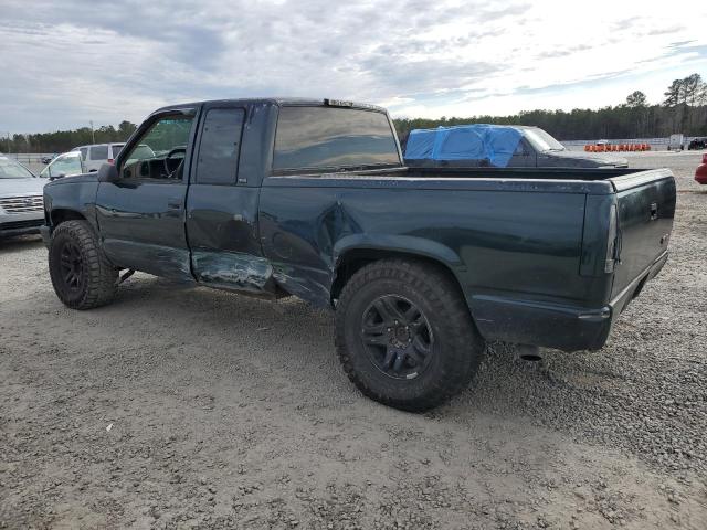 GMC SIERRA K15 1997 green  gas 2GTEK19R9V1524346 photo #3