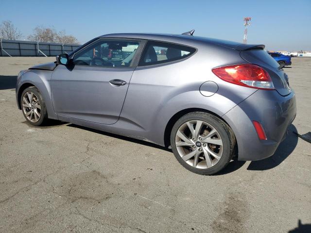 HYUNDAI VELOSTER 2016 gray  gas KMHTC6AD0GU293289 photo #3