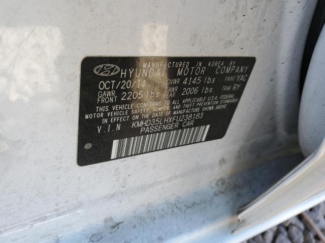 2015 HYUNDAI ELANTRA GT - KMHD35LHXFU238183