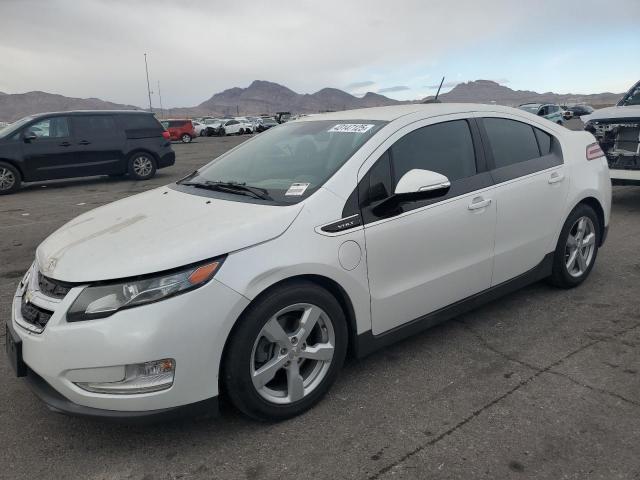 CHEVROLET VOLT 2015 white hatchbac hybrid engine 1G1RA6E48FU112865 photo #1