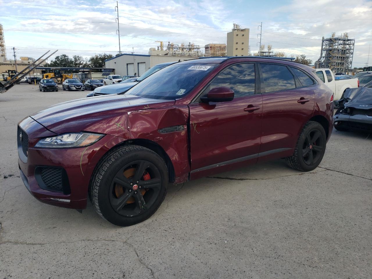  Salvage Jaguar F-PACE