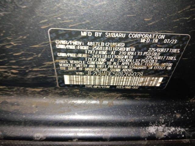 2024 SUBARU CROSSTREK - JF2GUADC5R8266028