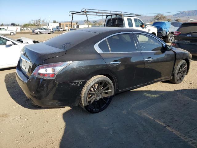 NISSAN MAXIMA S 2012 black  gas 1N4AA5AP4CC859076 photo #4