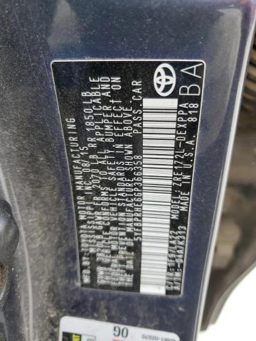 2016 TOYOTA COROLLA EC - 5YFBPRHE6GP366358