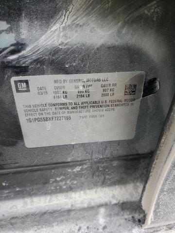 2015 CHEVROLET CRUZE LTZ - 1G1PG5SBXF7227193