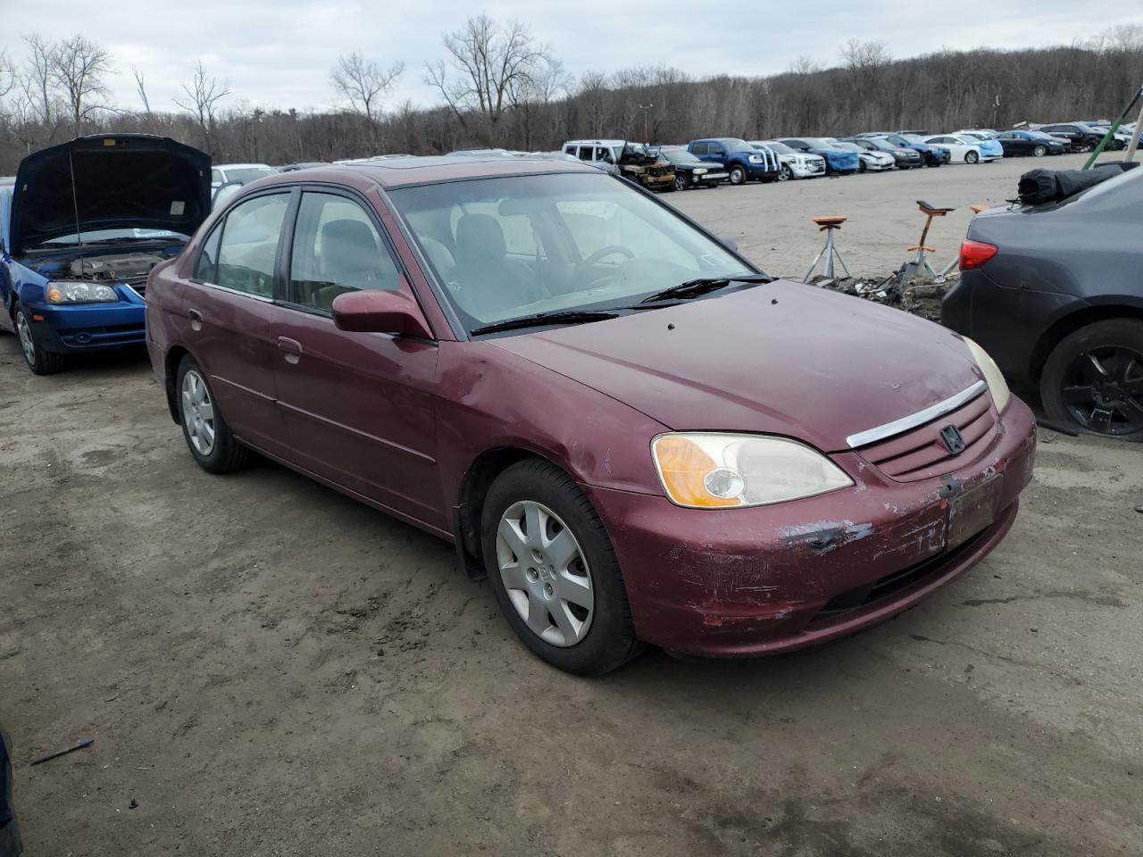 Lot #3050302920 2002 HONDA CIVIC EX