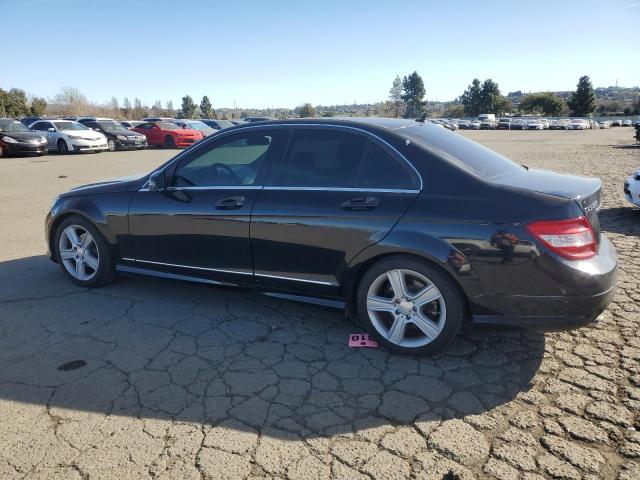 MERCEDES-BENZ C 300 2011 black  gas WDDGF5EB0BR166849 photo #3