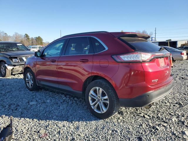 FORD EDGE SEL 2018 burgundy  gas 2FMPK3J91JBC24851 photo #3