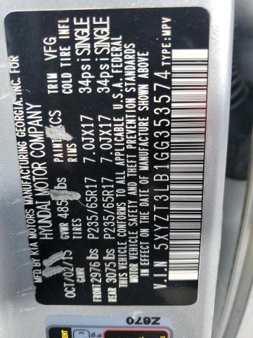 2016 HYUNDAI SANTA FE S - 5XYZT3LB1GG353574