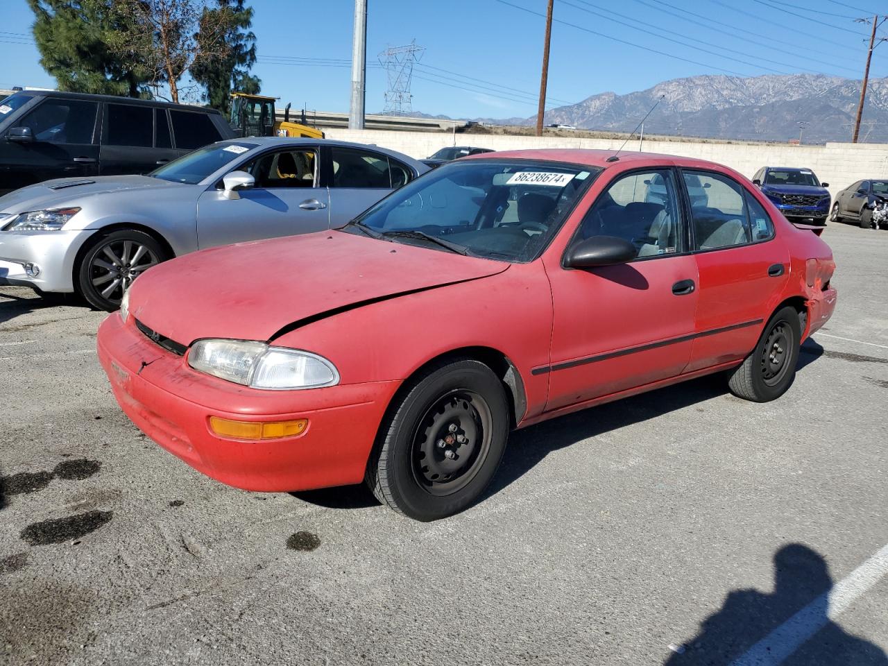 Lot #3045858661 1995 GEO PRIZM BASE