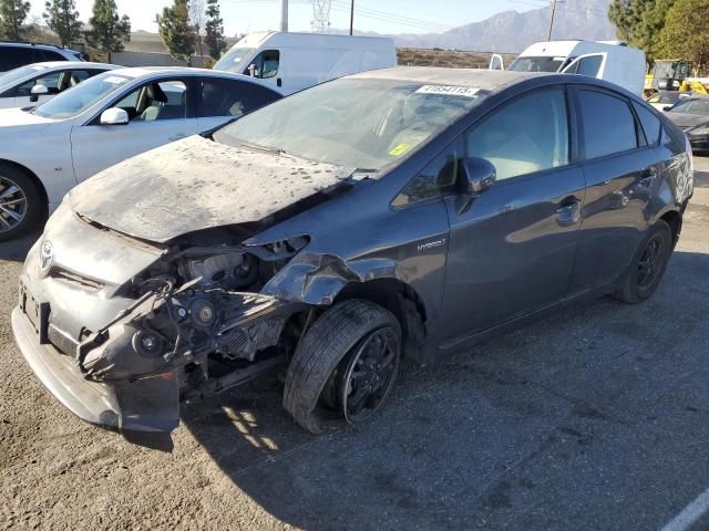 TOYOTA PRIUS 2013 gray hatchbac hybrid engine JTDKN3DU4D5663234 photo #1