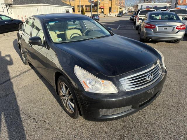 INFINITI G35 2007 black sedan 4d gas JNKBV61F17M818841 photo #1