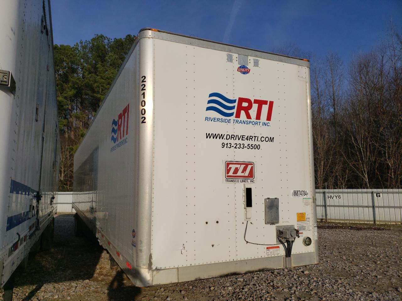  Salvage Utility 53  Trl