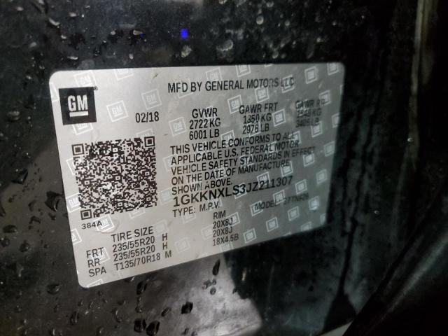2018 GMC ACADIA DEN - 1GKKNXLS3JZ211307