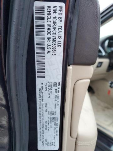 2021 JEEP GRAND CHER - 1C4RJFCG7MC509815