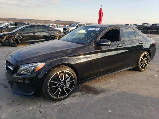 Vin: 55swf6eb2ju257667, lot: 88147185, mercedes-benz c-class 43 4matic amg 20181