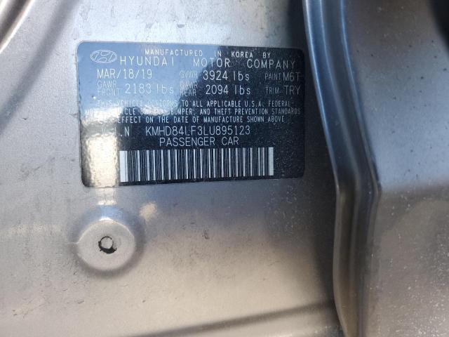2020 HYUNDAI ELANTRA SE - KMHD84LF3LU895123
